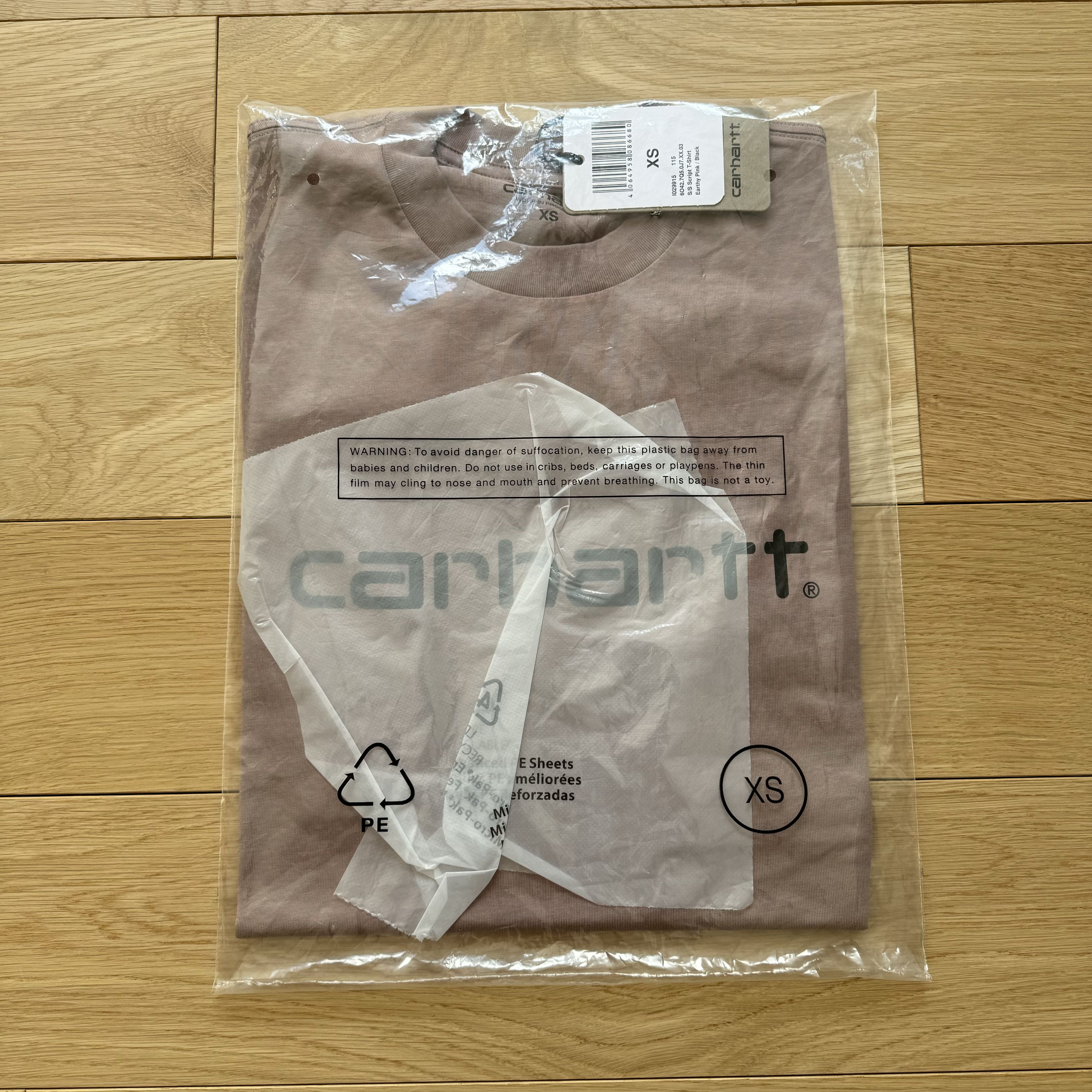 Carhartt Wip Carhartt WIP S/S Script T-Shirt Earthy Pink XS I029915 Size US XS / EU 42 / 0 - 1 Thumbnail