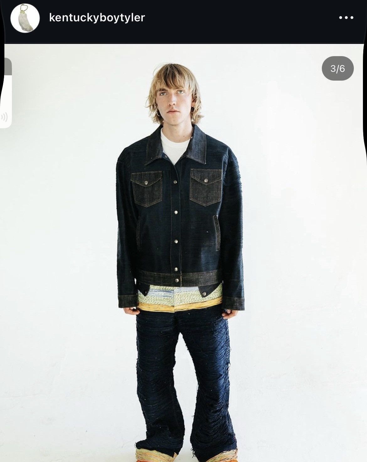 Kentucky Boy Tyler Kentucky Boy Tyler Denim Jacket Size US L / EU 52-54 / 3 - 6 Thumbnail