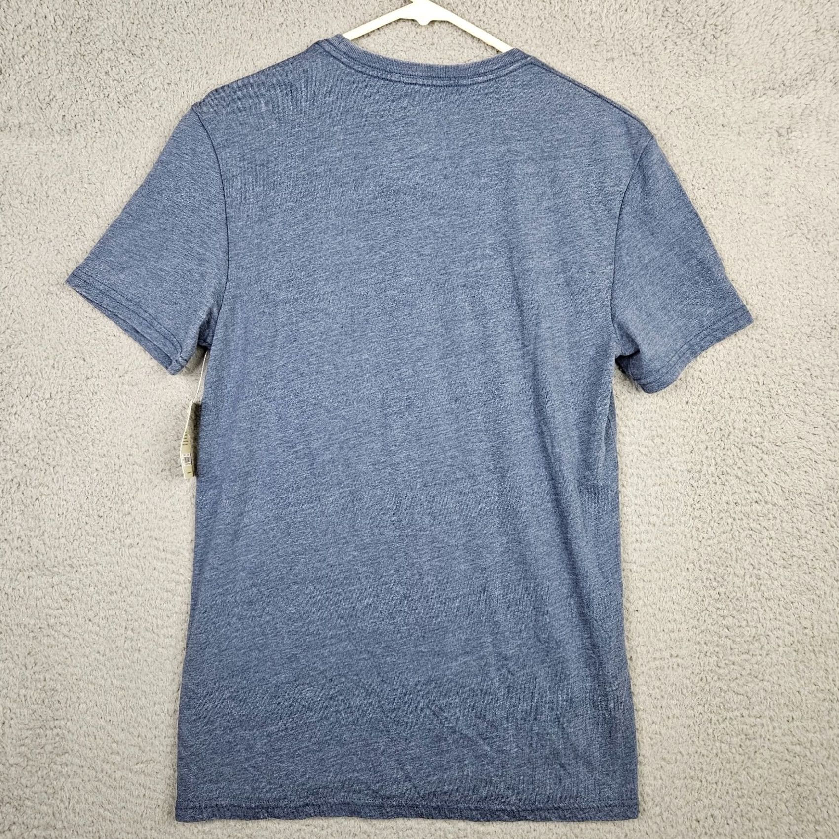 Lucky Brand Lucky Brand Burnout Men's Blue Graphic Short Sleeve T-shirt Size S NEW Size US S / EU 44-46 / 1 - 2 Thumbnail