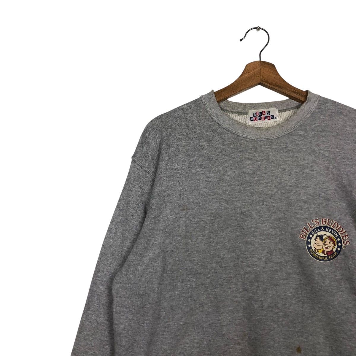 Japanese Brand 📌Vintage Sweatshirt Crewneck Bill'S Buddies Big Logo Size US M / EU 48-50 / 2 - 8 Thumbnail