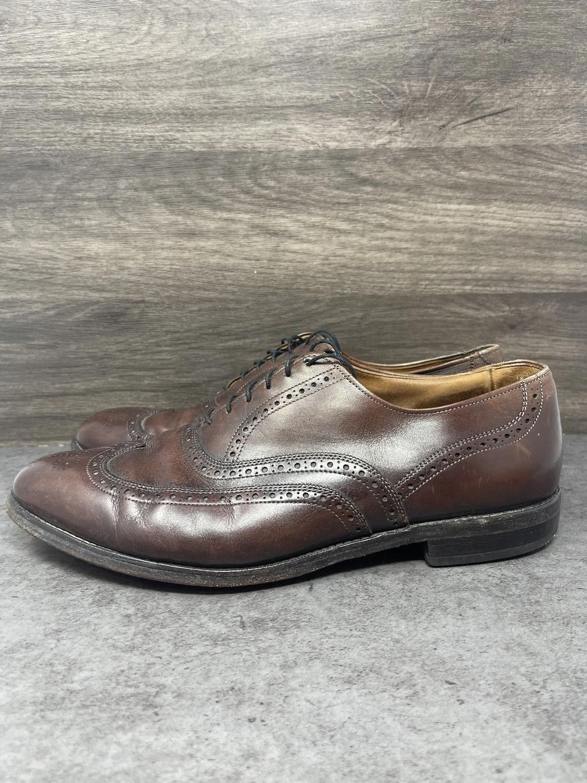 Allen Edmonds Allen Edmonds Shoes Mens Size 11 Chester Brown Leather Size US 11 / EU 44 - 1 Thumbnail