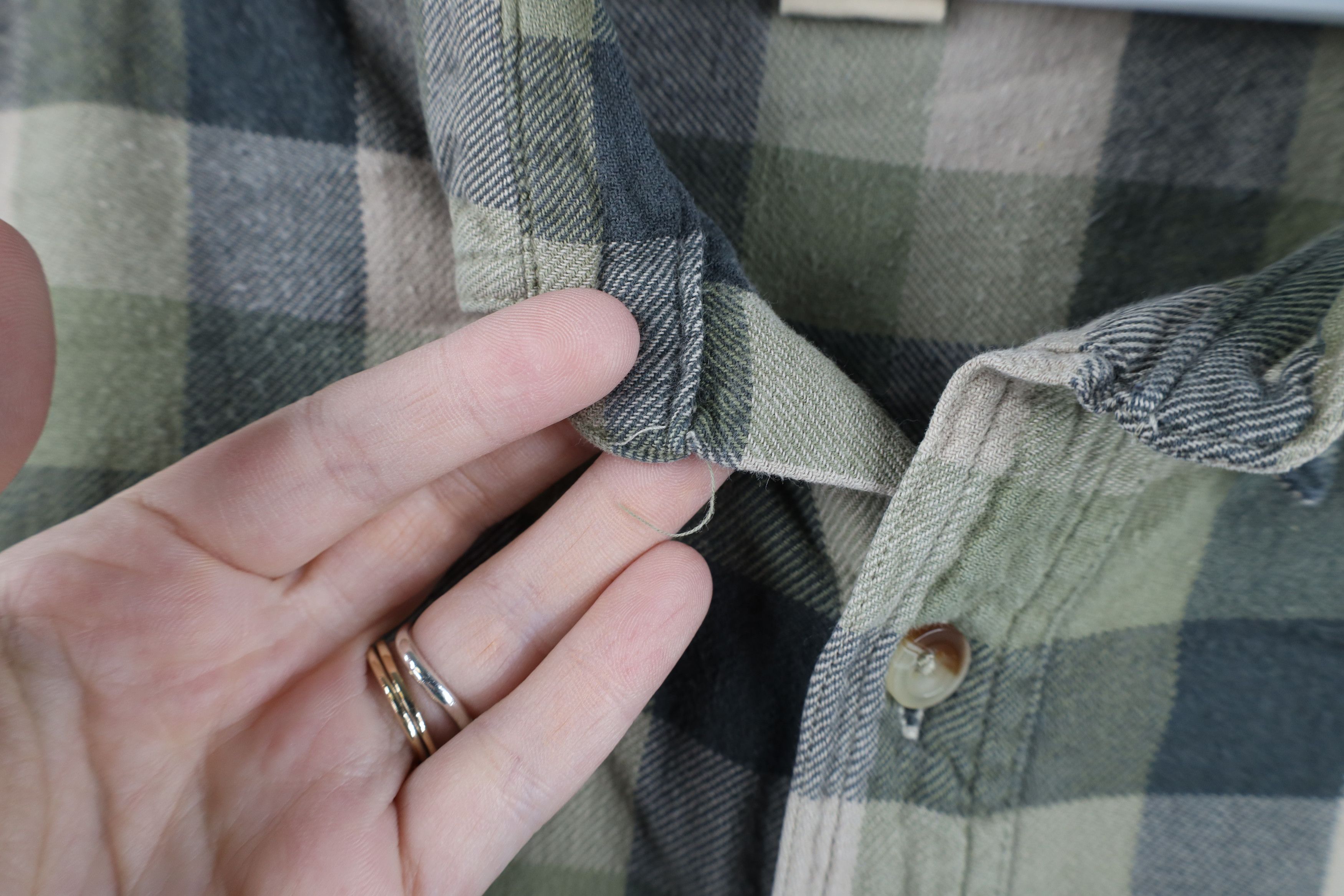 Woolrich Woolen Mills Vintage Woolrich Spell Flannel Collared Button Down Shirt Size US XL / EU 56 / 4 - 6 Thumbnail