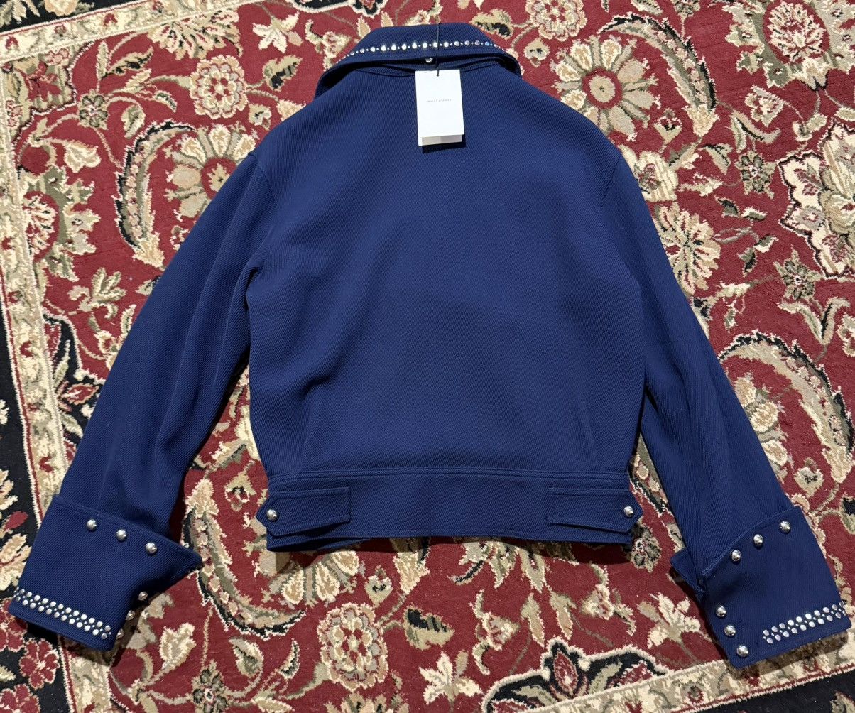 Wales Bonner Wales Bonner Navy Delta Studded Jacket Size US S / EU 44-46 / 1 - 4 Thumbnail