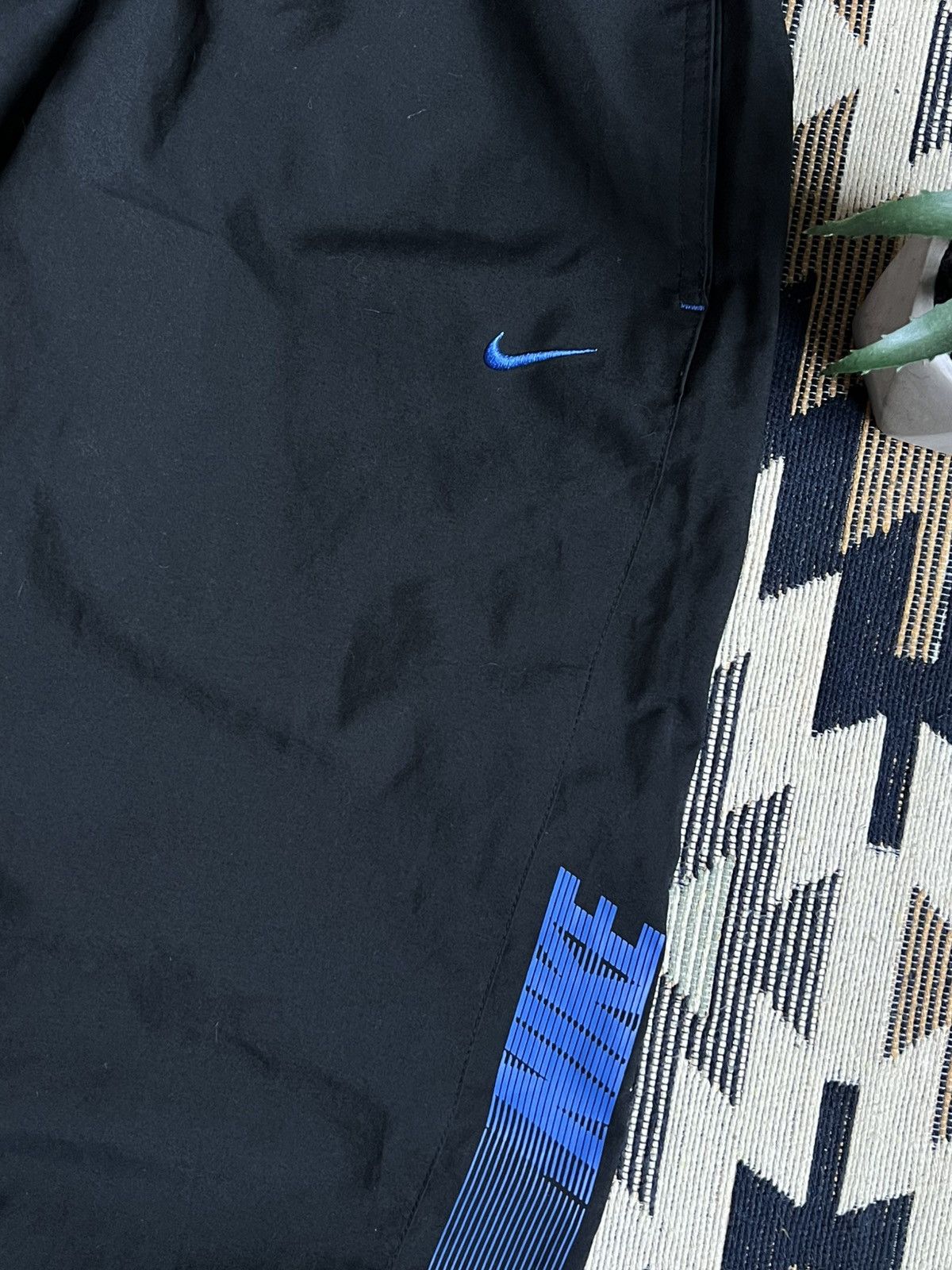 Nike Nike Vintage Y2k Drill Swoosh Nylon Pants Size US 32 / EU 48 - 5 Thumbnail