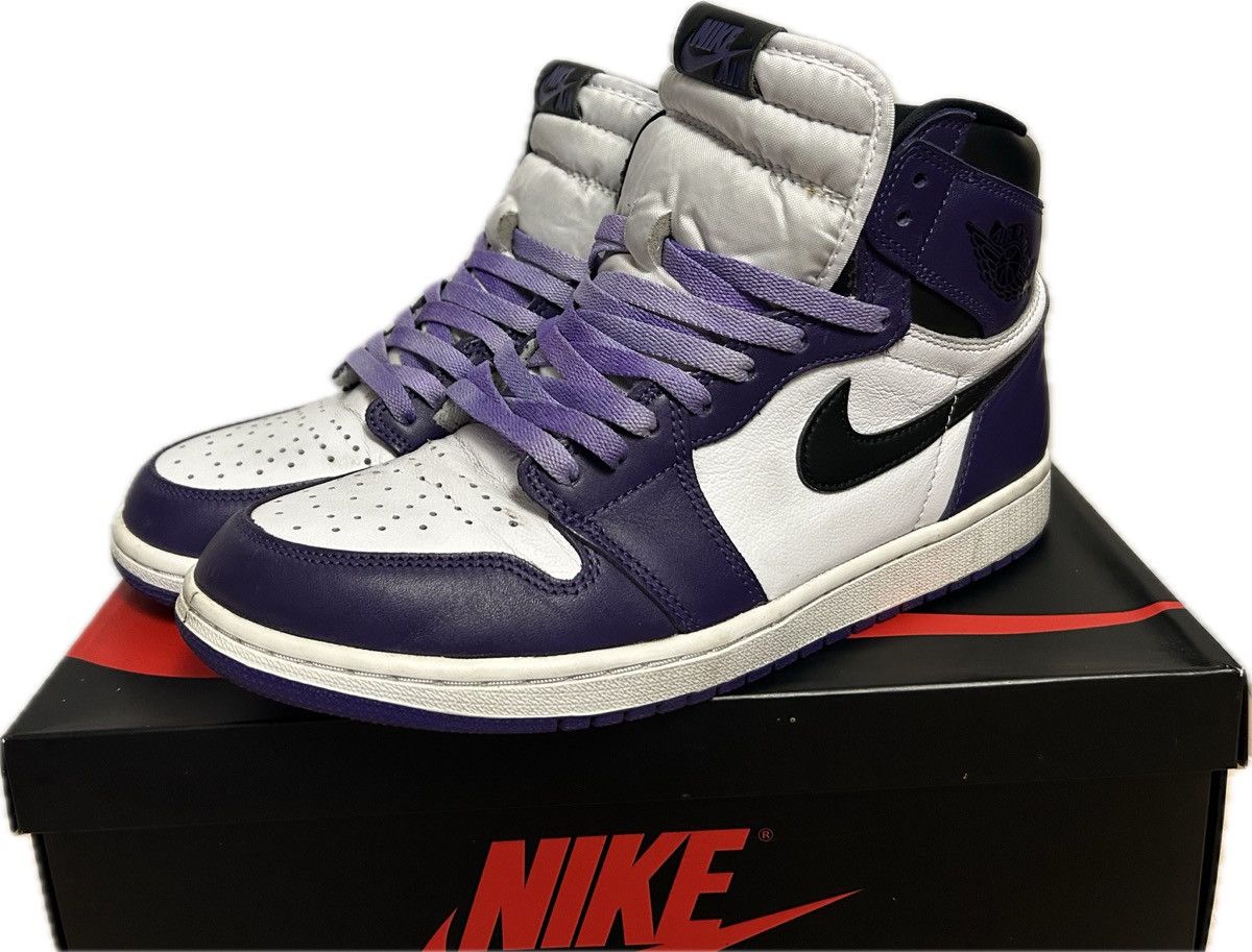 Jordan Brand *SEND ALL OFFERS* Jordan 1 “Court Purple” Size US 10.5 / EU 43-44 - 4 Thumbnail