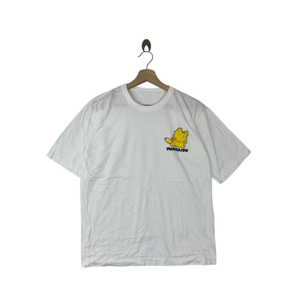 Vintage Vintage 90’ HOKKAIDO SAKHALIN FOX Anime Tee Shirt Top Size S / US 4 / IT 40 - 1 Thumbnail