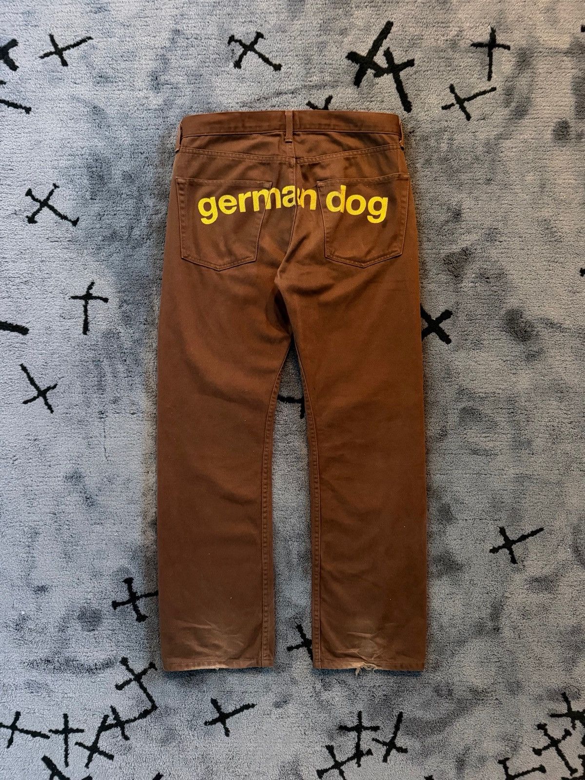 Junya Watanabe SS02 Junya Watanabe CDG German Dog Poem Denim Size US 32 / EU 48 - 2 Thumbnail