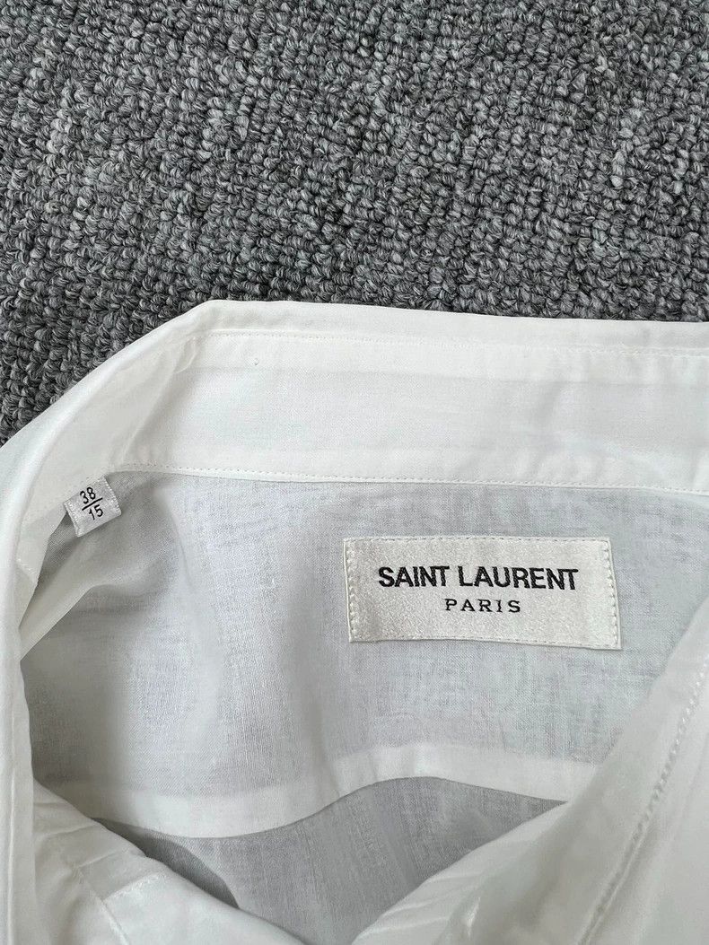 Yves Saint Laurent Saint Laurent size 38 13fw first year organza white organ s Size US M / EU 48-50 / 2 - 3 Thumbnail
