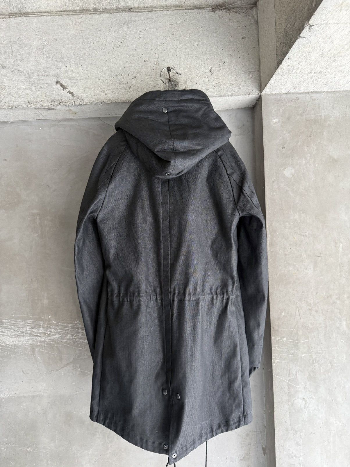 Bajra bajra Archive Black Multi-Drawstring Hooded Long Coat Size US S / EU 44-46 / 1 - 8 Thumbnail