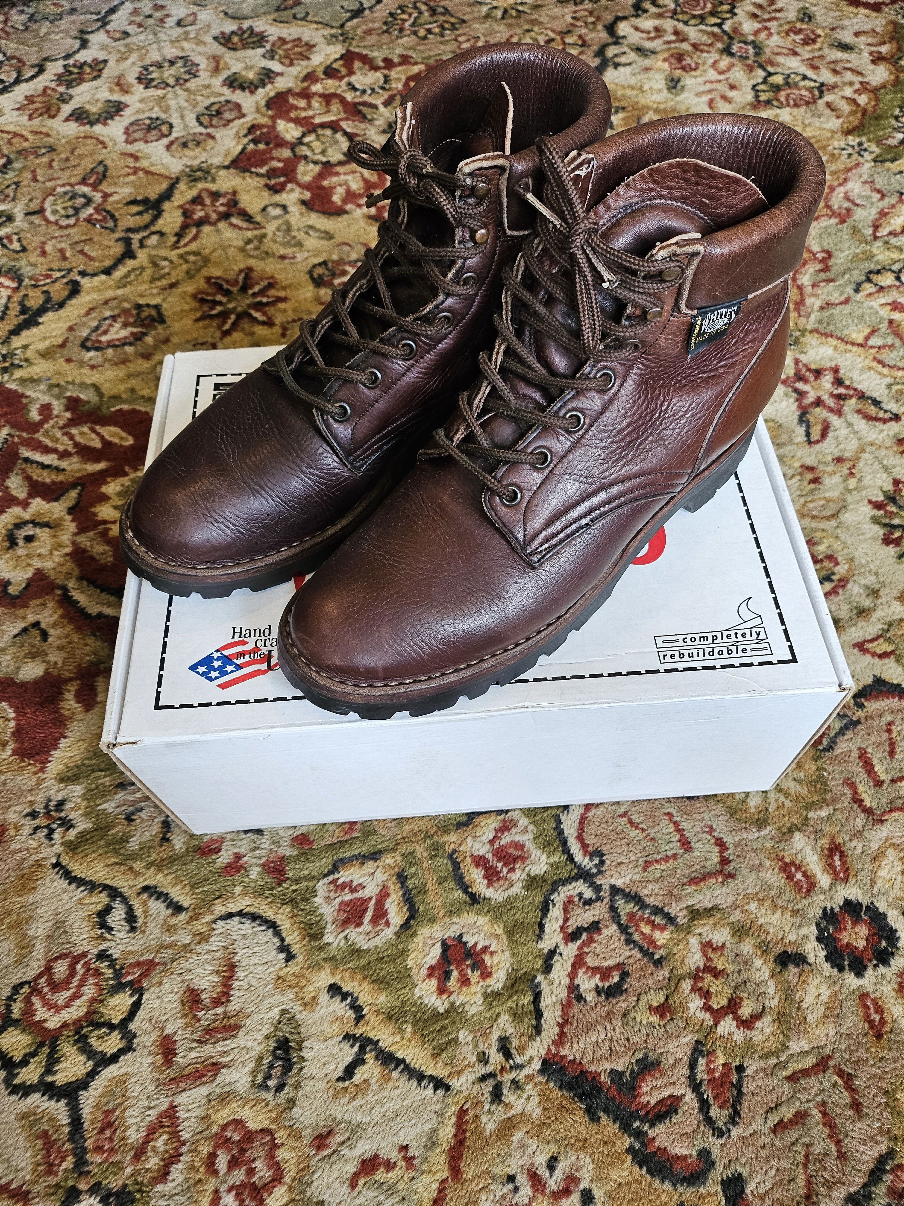 White's Boots Whites Centennial Hiker 353CH-V Brown Voyager 10B 9.5 Size US 10 / EU 43 - 2 Thumbnail