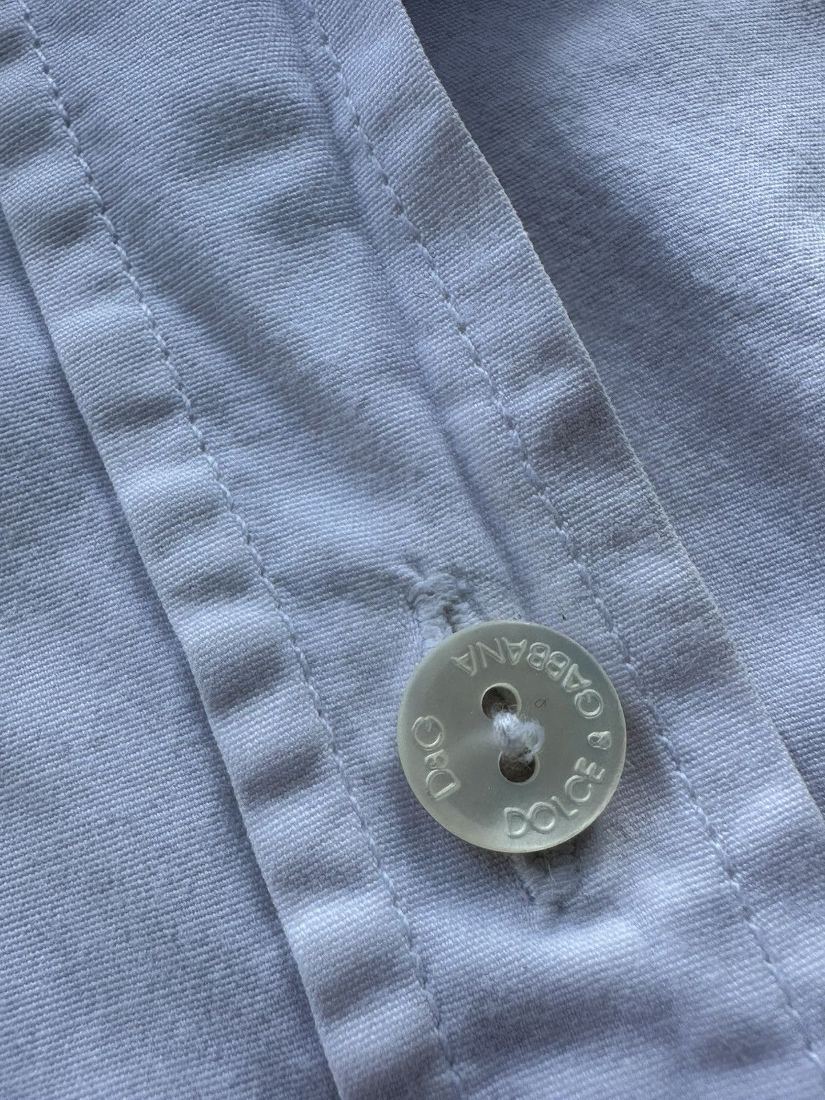 Designer × Dolce & Gabbana × Vintage 🚨VNTG Dolce & Gabbana SHIRT BUTTON UP very rare 00s LUXURY Size M / US 6-8 / IT 42-44 - 5 Thumbnail