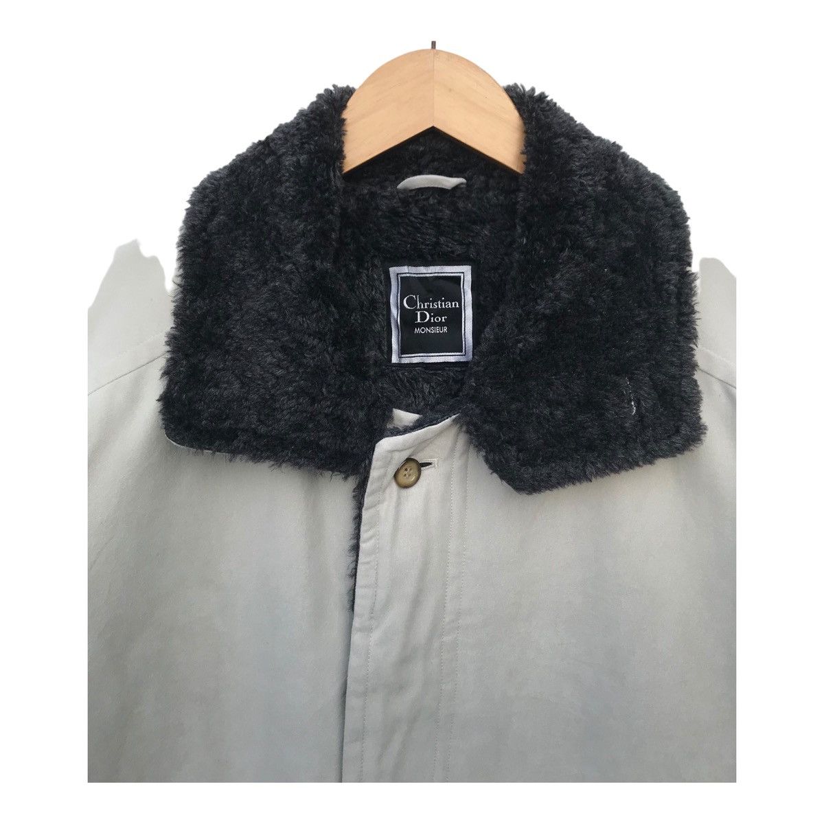 Christian Dior Monsieur × Vintage Vintage Christian Dior Monsieur CD Faux Fur Jacket Size US L / EU 52-54 / 3 - 4 Thumbnail