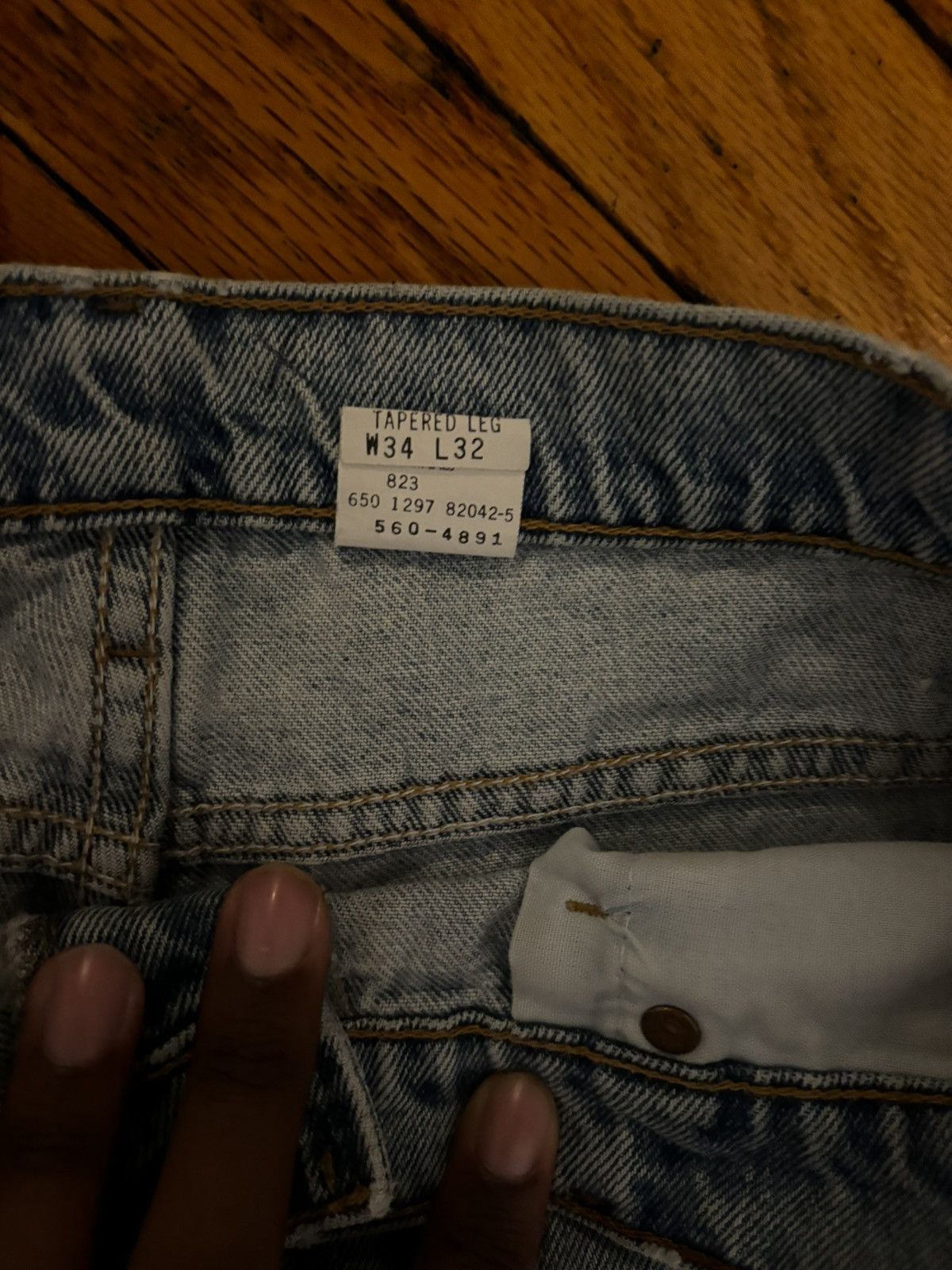 Levi's × Vintage Levi jeans Size US 34 / EU 50 - 3 Thumbnail