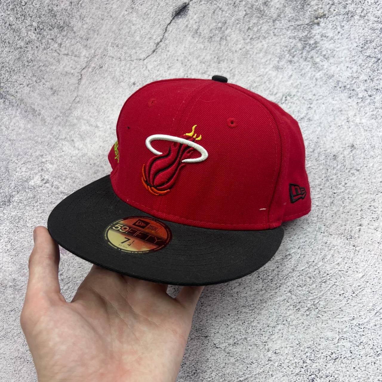 New Era New Era 59FIFTY Miami Heat Hardwood Classics Fitted Cap Size ONE SIZE - 2 Thumbnail