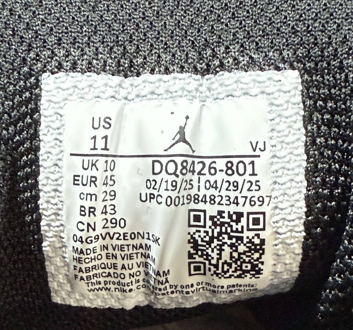 Jordan Brand Jordan 1 Mid Black Toe Starfish Size 11M/12.5W Size US 11 / EU 44 - 9 Thumbnail