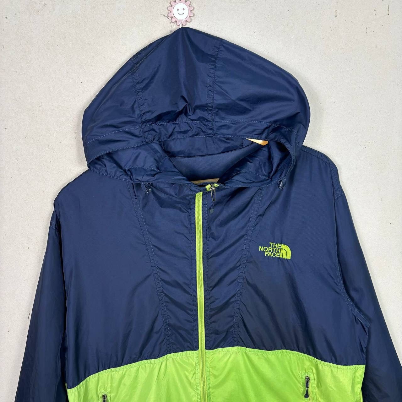 The North Face The North Face Blue Green Zipper Sweater Hooded Size US XL / EU 56 / 4 - 3 Thumbnail