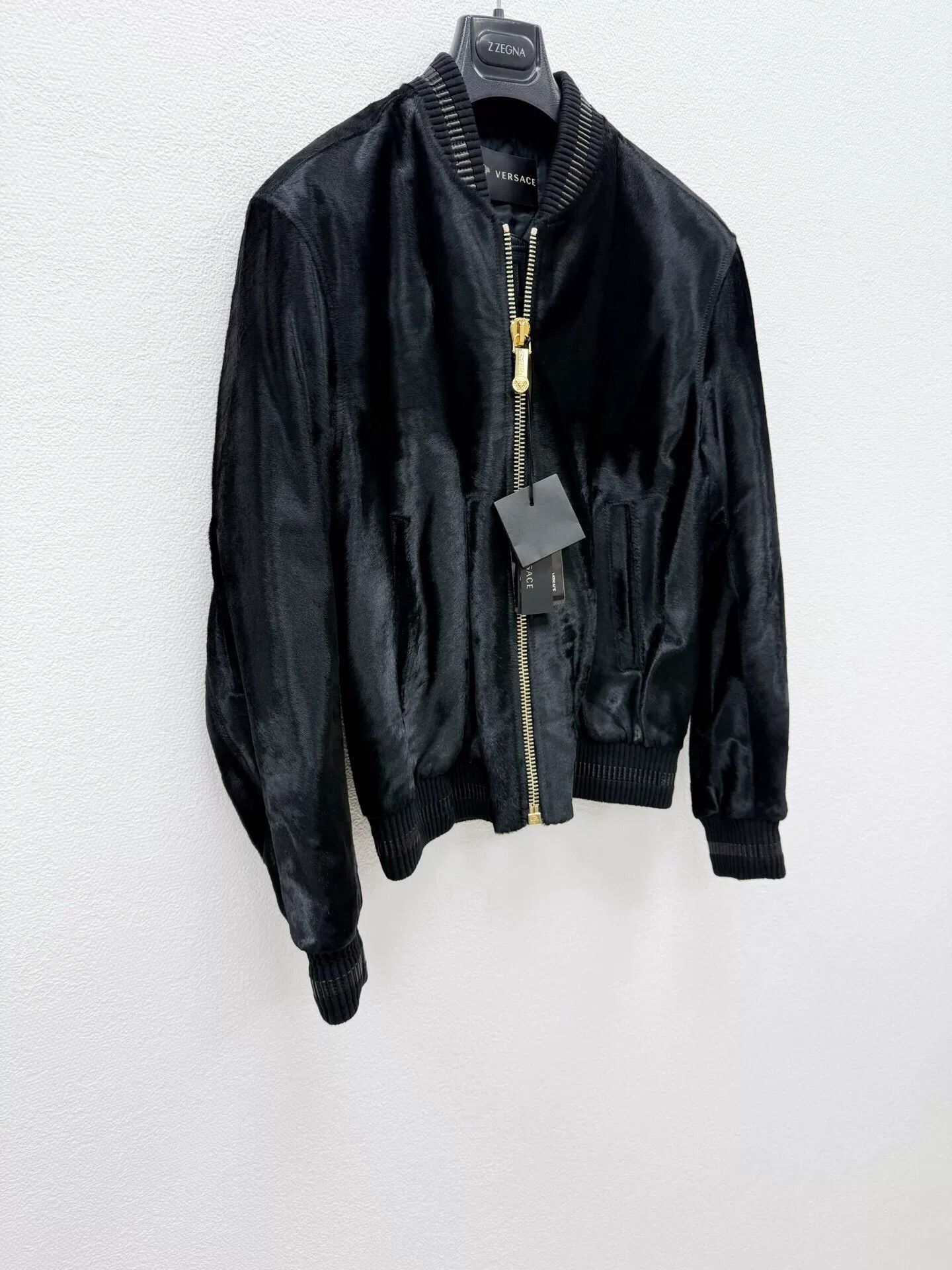 Versace VERSACE Lambskin Leather Jacket Size US S / EU 44-46 / 1 - 1 Thumbnail