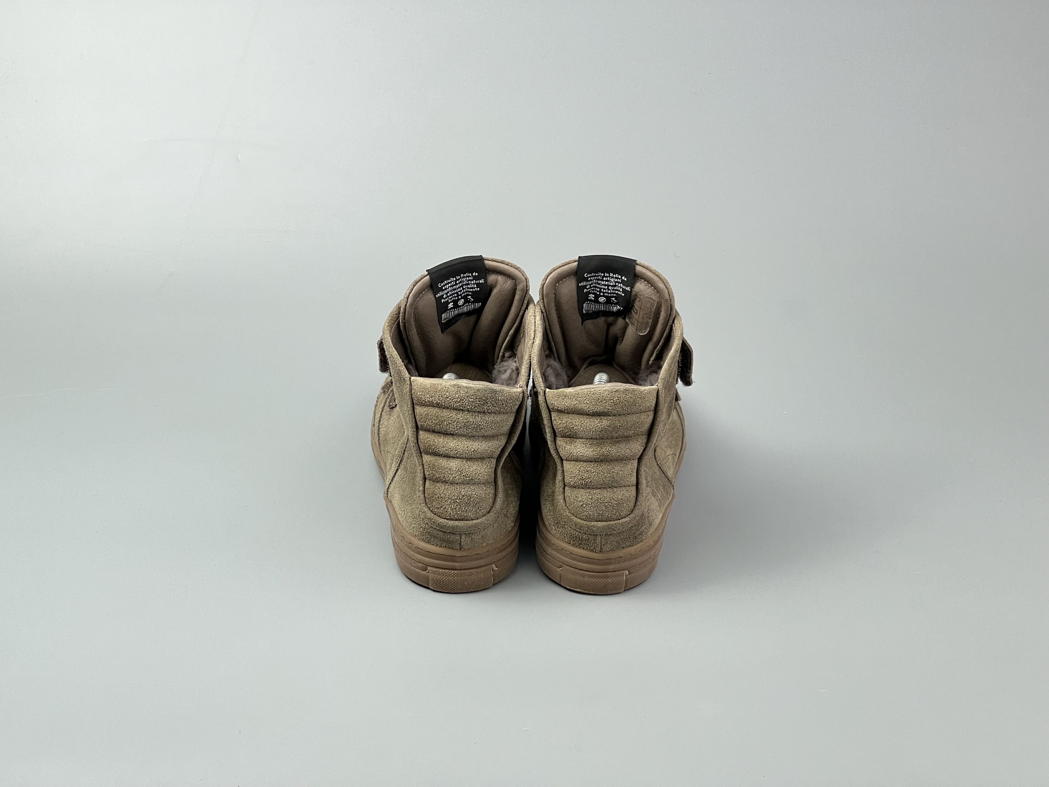 Designer × Japanese Brand Momino Women's Hi-Top Insulation Suede Sneakers Size 37 Size US 6 / IT 36 - 3 Thumbnail