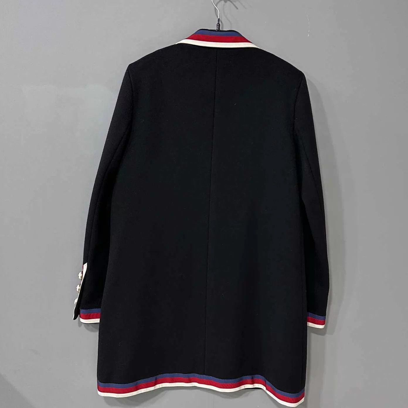 Gucci GUCCI Classic Stripe Wool Overcoat Size 42 New Size M / US 6-8 / IT 42-44 - 3 Thumbnail
