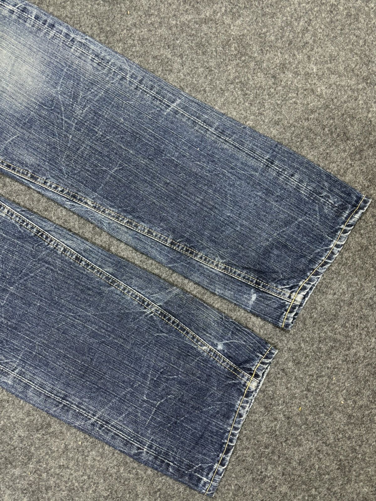 Japanese Brand 💥90s Style💥Archival DENIMCRAFT Insne Wash Style Denim F931 Size US 32 / EU 48 - 7 Thumbnail