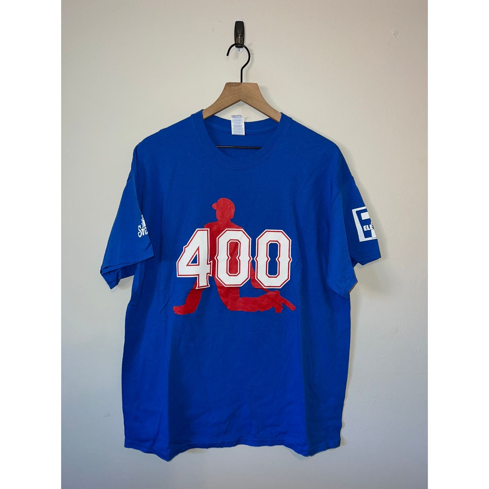 Gildan Y2K Texas Rangers Shirt MLB Beltre 400 Homerun Tee 2000s XL Size US XL / EU 56 / 4 - 1 Thumbnail