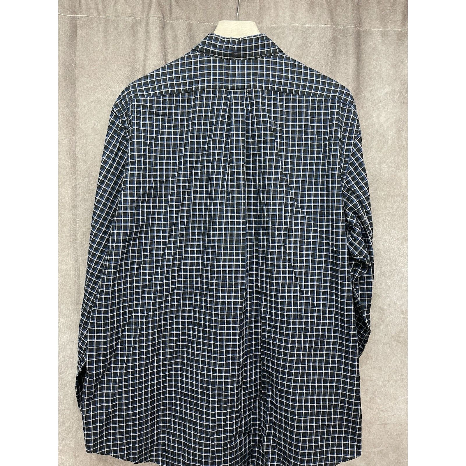 Lauren Ralph Lauren RALPH LAUREN XXL Classic Fit Blue Plaid Button Up Shirt Size US XXL / EU 58 / 5 - 7 Thumbnail