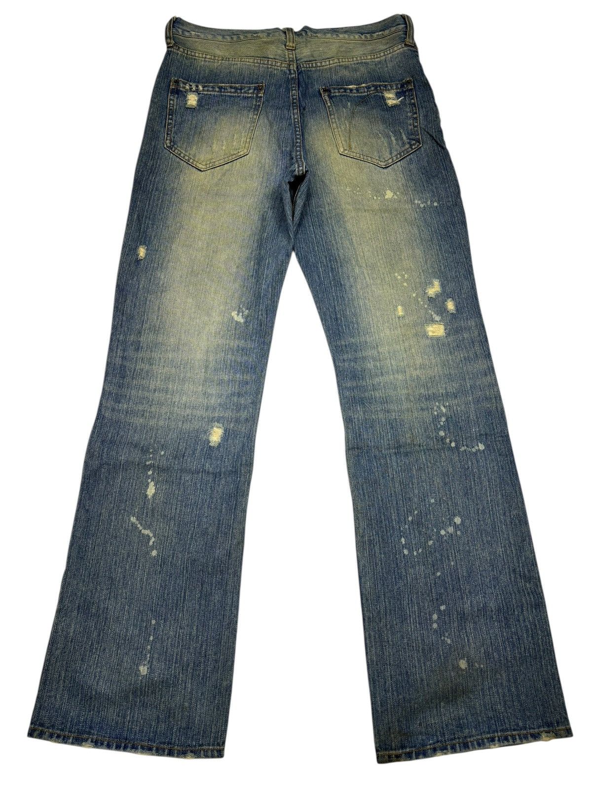 Acne Studios EXHIBITIONIST DESTROYED GRUNGE PATCHWORK DENIM JEANS Size US 32 / EU 48 - 8 Thumbnail