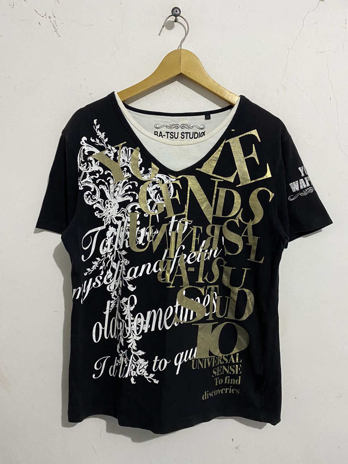 14th Addiction 💸BINDINGOFFER💸Batsu studio Poem Tees Lgb Kmrii Ifsixwasnine Size US L / EU 52-54 / 3 - 1 Thumbnail