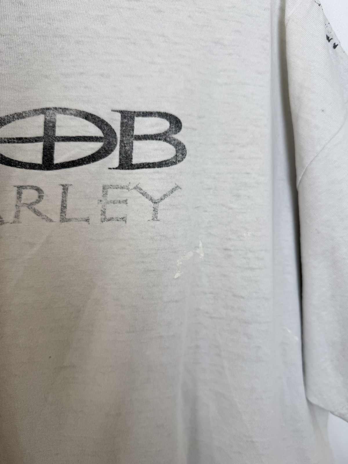 Band Tees × Bob Marley × Vintage Vintage 90's Bob Marley Over Print T-Shirt Size US XL / EU 56 / 4 - 10 Thumbnail