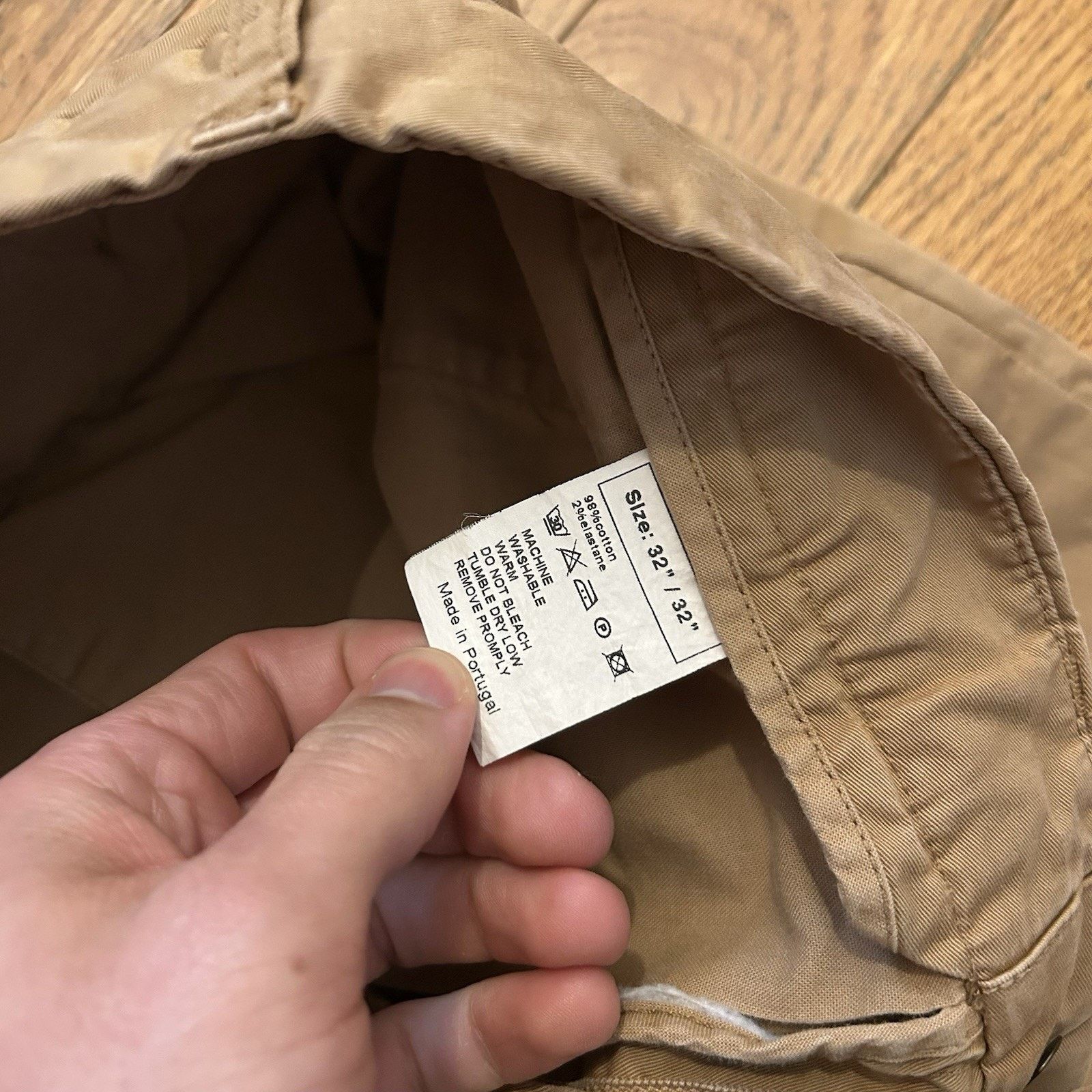 Other Elk Head Clothing Japanese Twill Tab From Chino Pants 32x29 Size US 32 / EU 48 - 4 Thumbnail