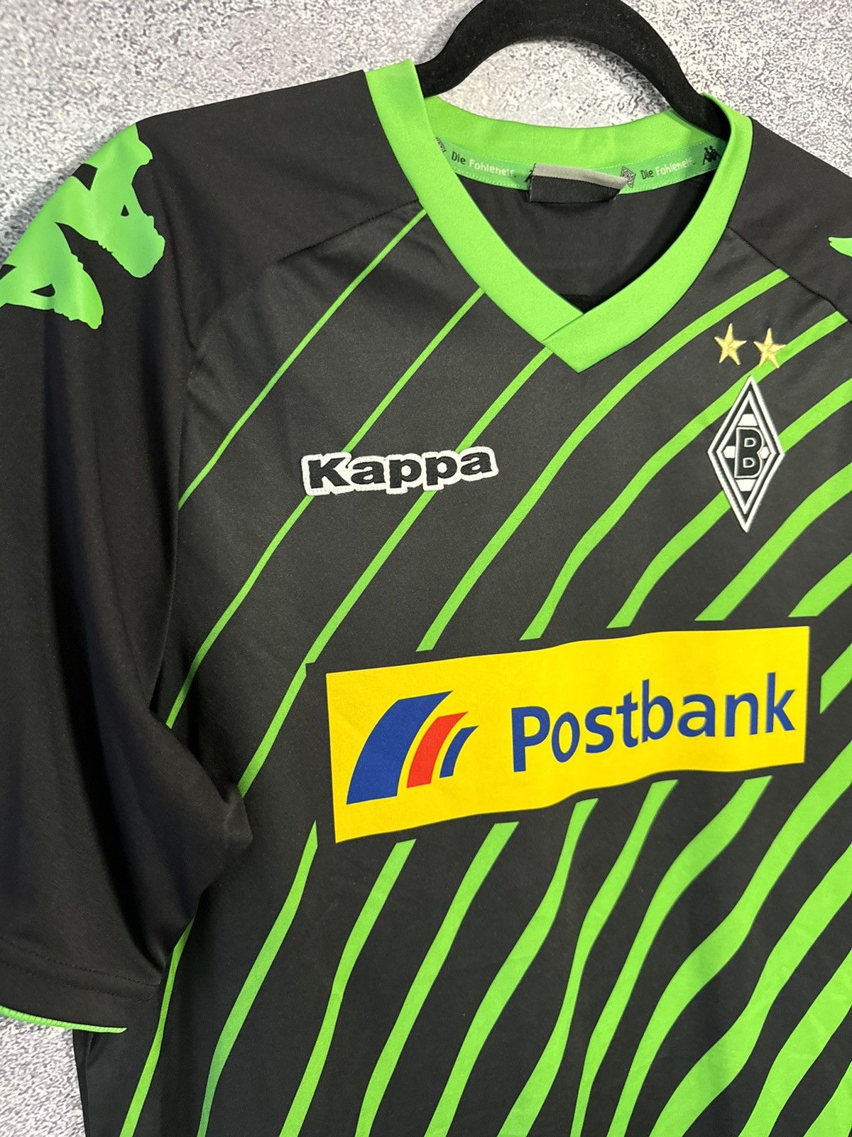 Kappa × Vintage PUSCHI Borussia Monchengladbach 2014/15 Kappa Soccer Jersey Size US M / EU 48-50 / 2 - 8 Thumbnail