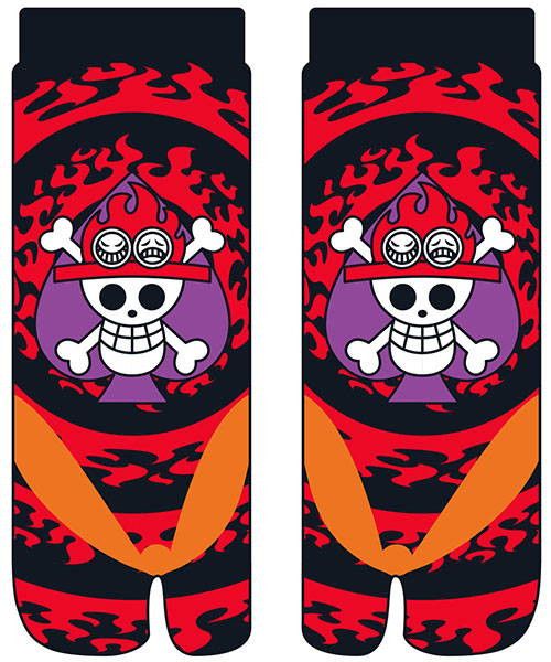 Japanese Brand × One Piece One Piece ☠️ Anime Tabi Socks Unisex 😍 Size ONE SIZE - 7 Thumbnail
