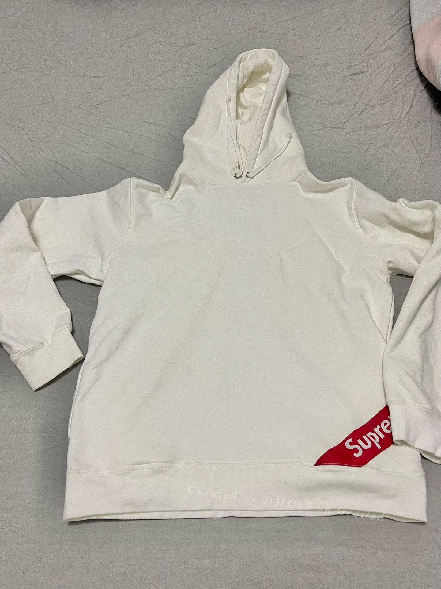 Supreme Supreme White Hoodie L Size Size US L / EU 52-54 / 3 - 1 Thumbnail