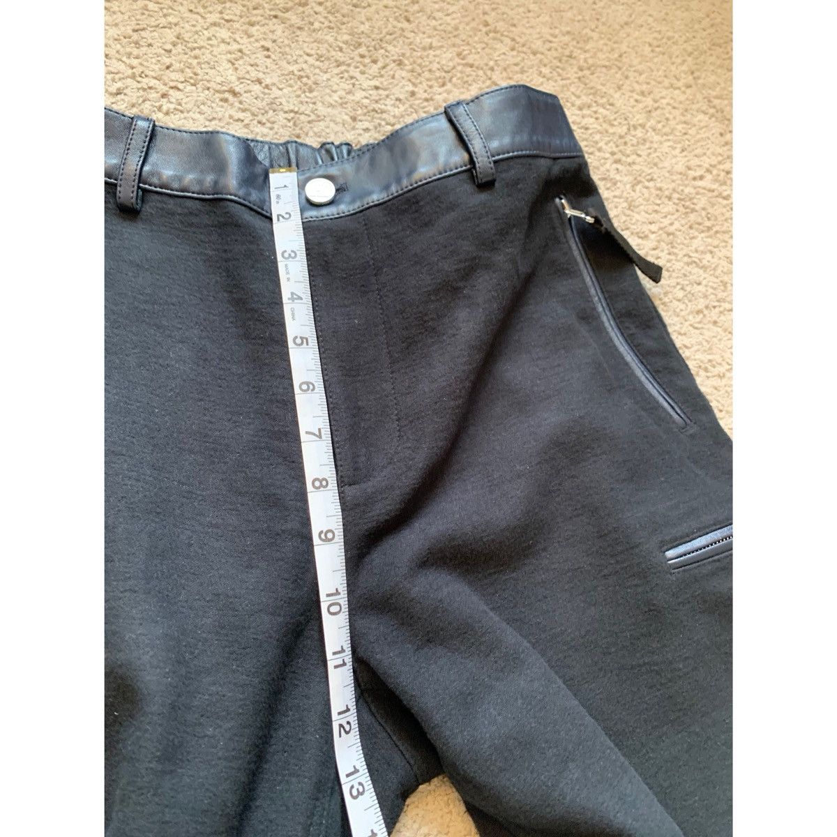 Helmut Lang HELMUT LANG LEATHER FLIGHT PANTS Size US 32 / EU 48 - 24 Thumbnail