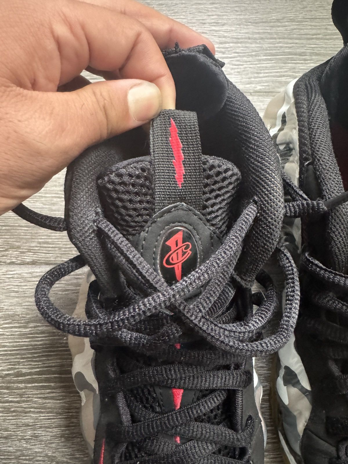 Nike Size 7.5 - Nike Air Foamposite One PRM Fighter Jet Size US 7.5 / EU 40-41 - 5 Thumbnail