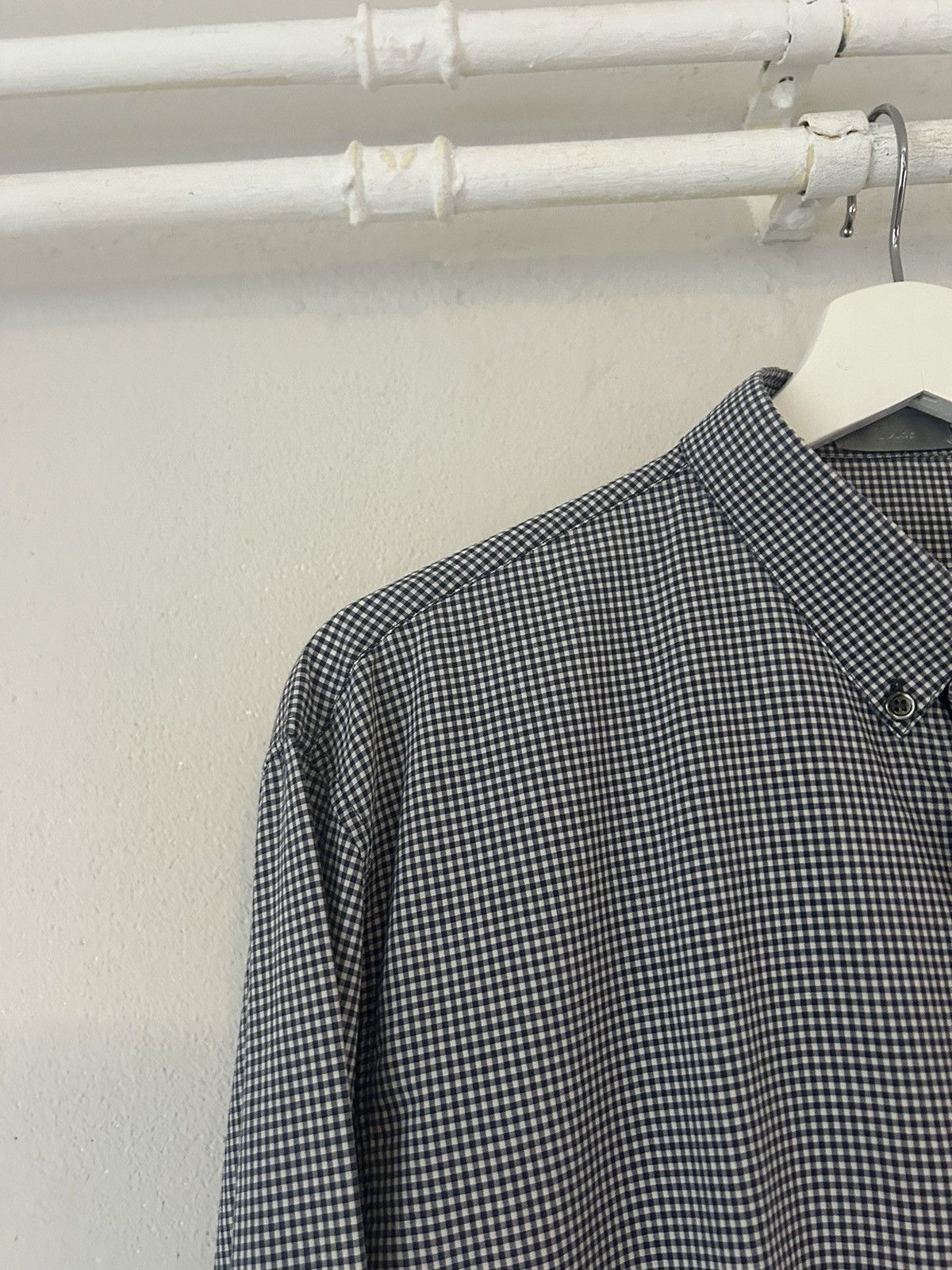 Dior Plaid Oxford Button-Up Shirt Size US L / EU 52-54 / 3 - 7 Thumbnail