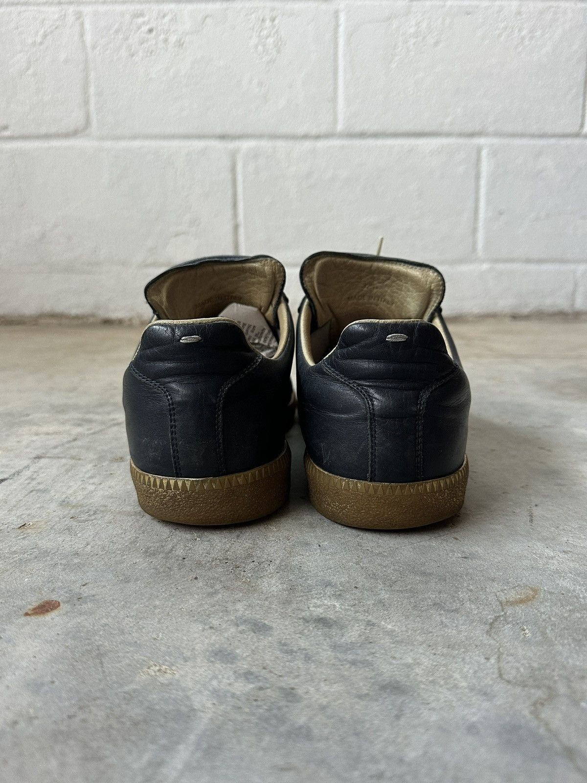 Maison Margiela Maison Margiela Replica SS16 'Navy/Gold' GATs Size US 8 / EU 41 - 4 Thumbnail