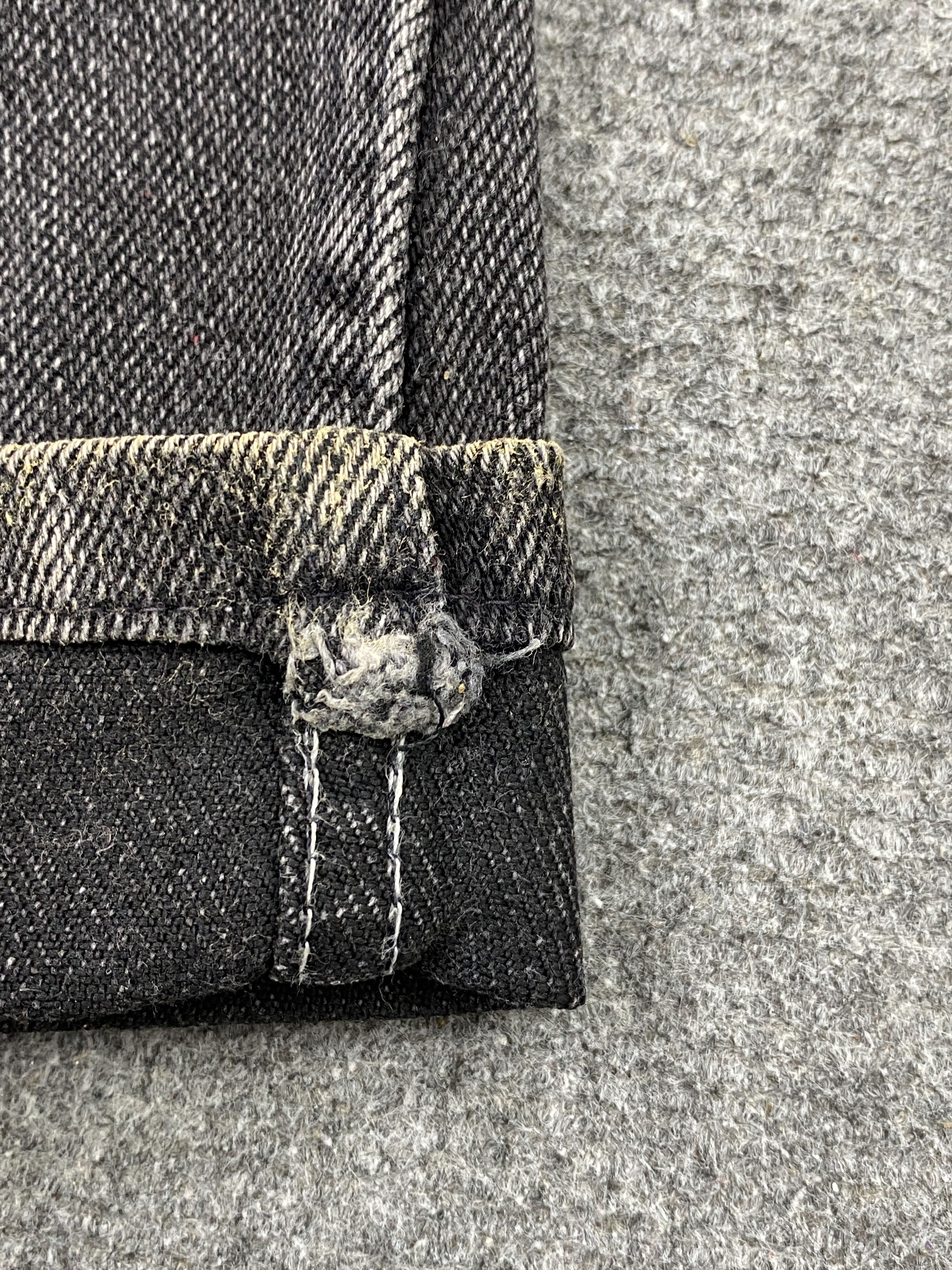 Vintage × Wrangler Vintage Wrangler Faded Black Bootcut Denim Jeans Size US 31 - 7 Thumbnail