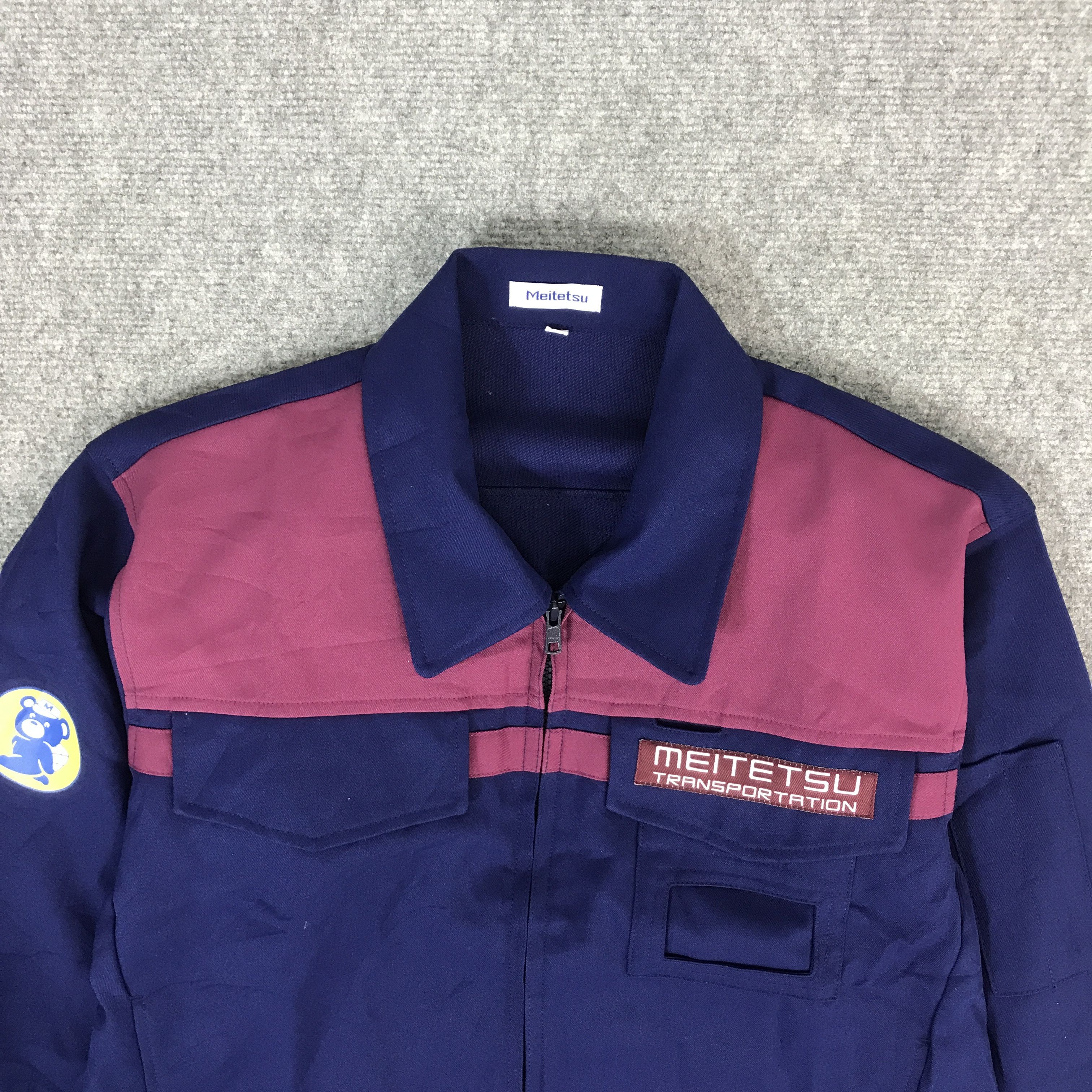 Japanese Brand MEITETSU TRANSPORTATION JAPAN UNIFORM JACKET K65B16 Size US M / EU 48-50 / 2 - 2 Thumbnail