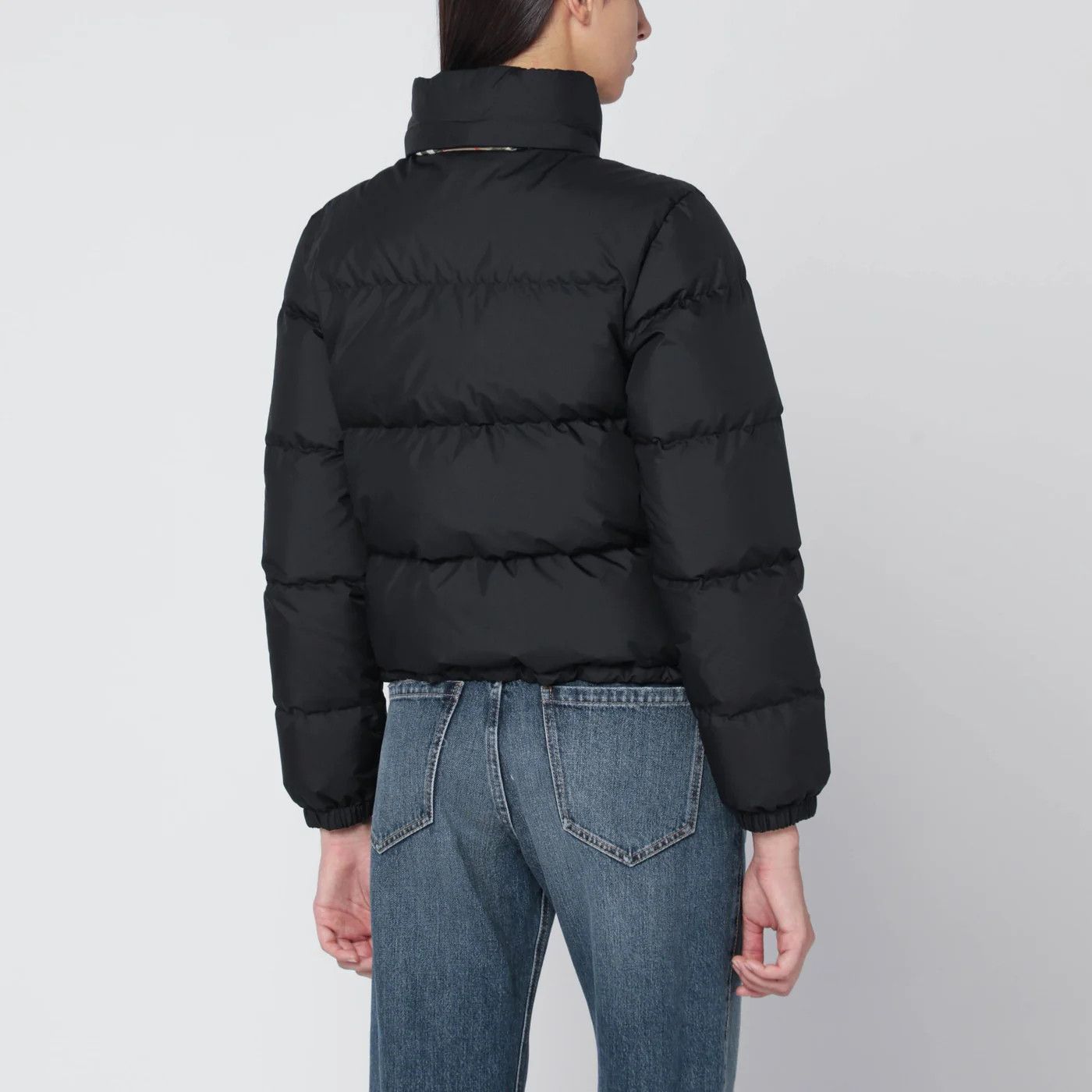 Burberry o1d2blof0426 Zip Up Puffer Jacket in Black Size XS / US 0-2 / IT 36-38 - 2 Thumbnail