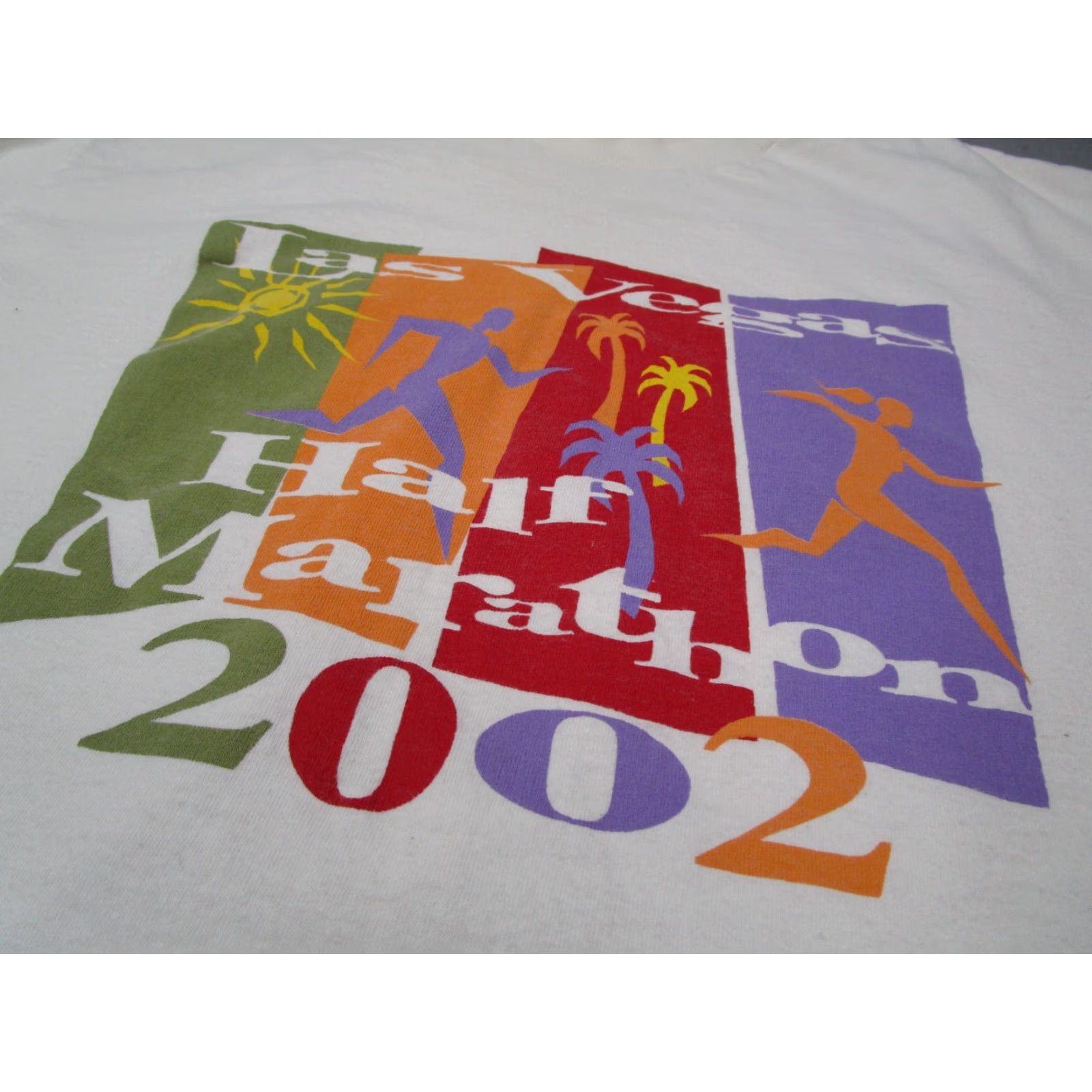 Vintage VINTAGE Las Vegas Marathon Shirt Men Large White Waltco 2002 Long Sleeve Graphic Size US L / EU 52-54 / 3 - 2 Thumbnail