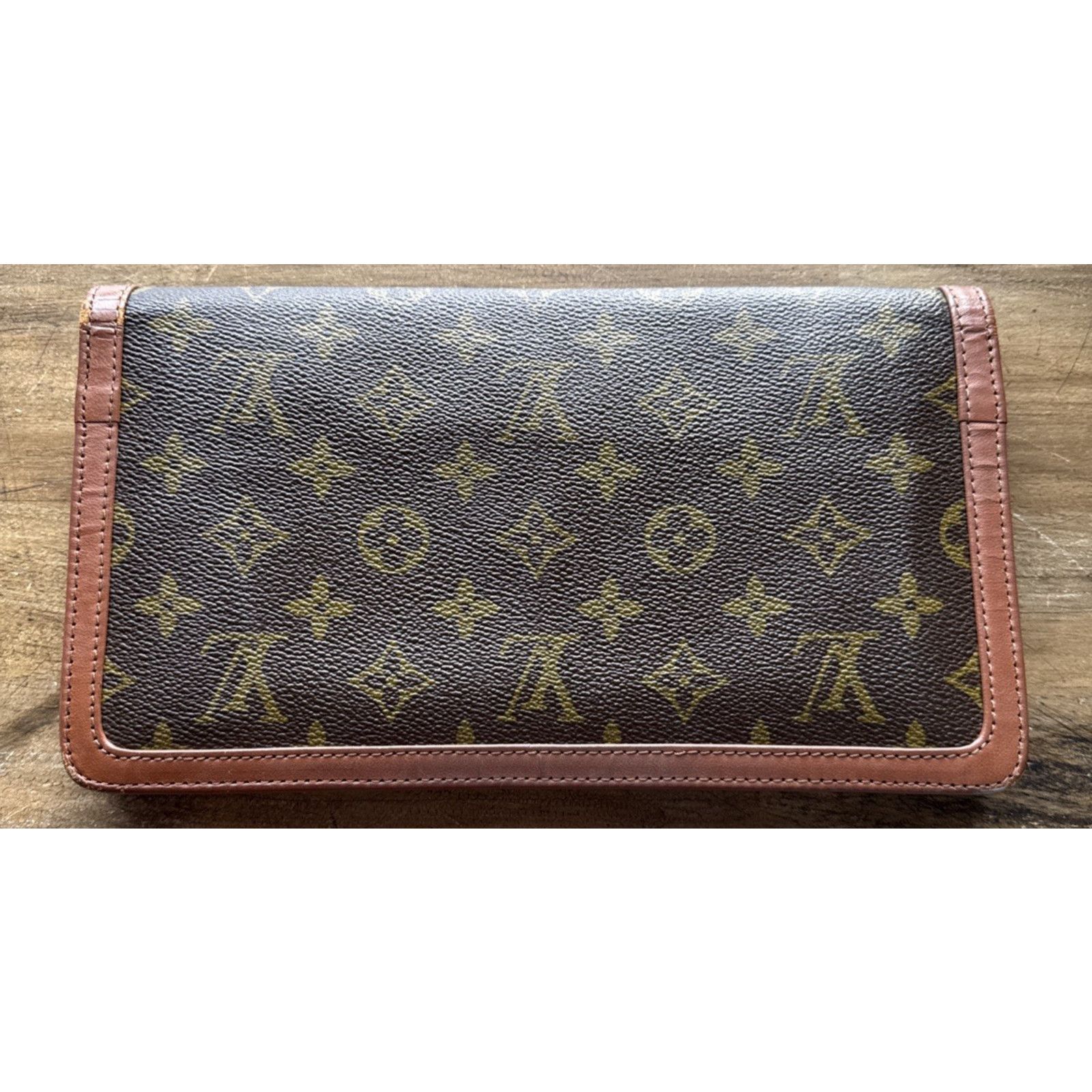 Louis Vuitton Louis Vuitton Monogram Pochette Dame Vintage Clutch Bag 941 Size ONE SIZE - 4 Thumbnail