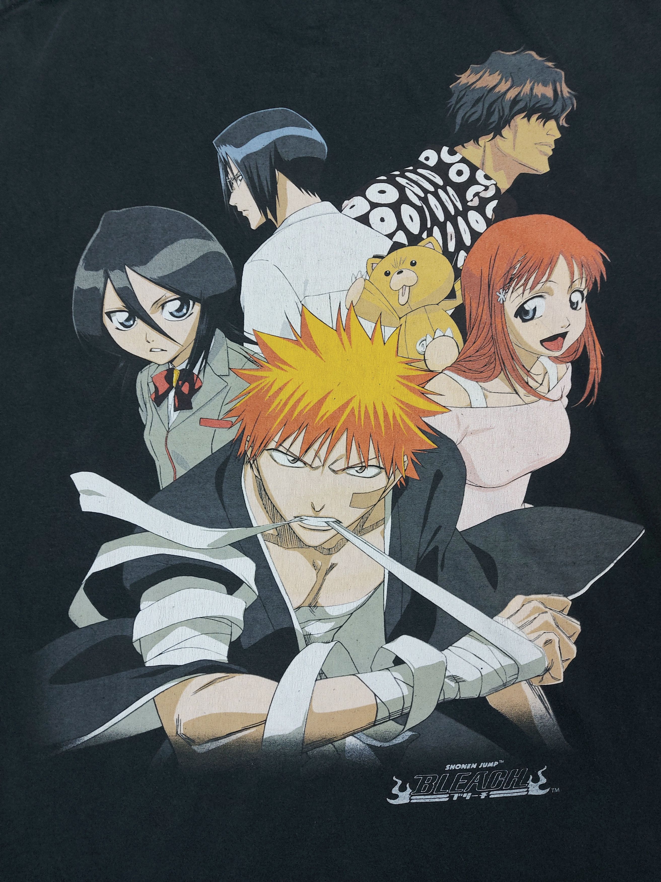 Anime × Vintage Vintage Y2K Bleach Shonen Jump Main Characters ichigo TEE Size US L / EU 52-54 / 3 - 5 Thumbnail
