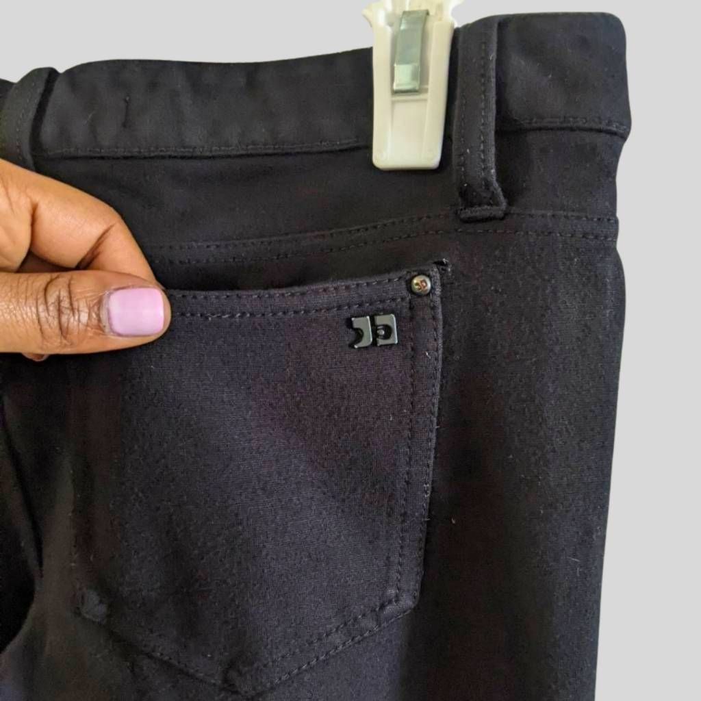 Joe's Joe's Jeans Women's Size 29 Black Stretch Cropped Skinny Pan Size 29" - 9 Thumbnail
