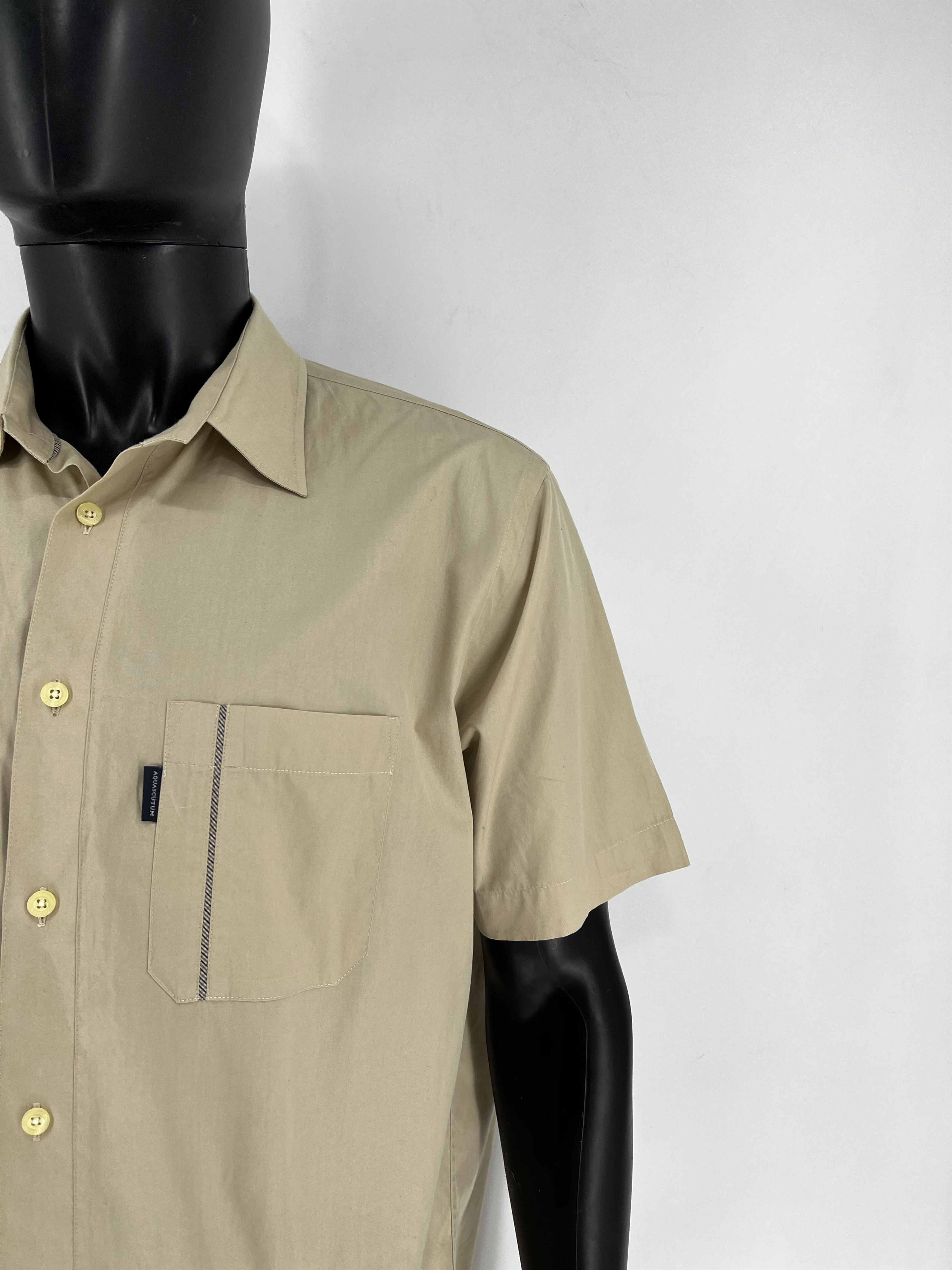 Aquascutum Mens Shirt Long Sleeve Aquascutum Vintage Size XL Size US XL / EU 56 / 4 - 6 Thumbnail
