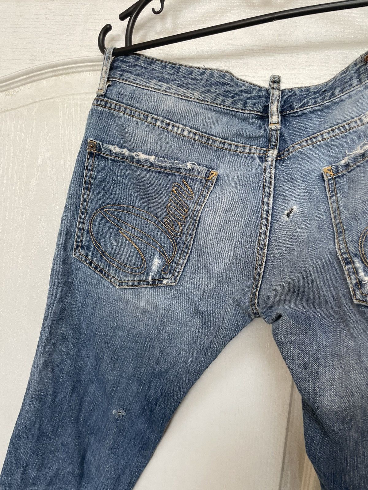 Dsquared2 × Japanese Brand Dsquared2 Jeans Denim Pants cyber punk dean den Size US 32 / EU 48 - 2 Thumbnail