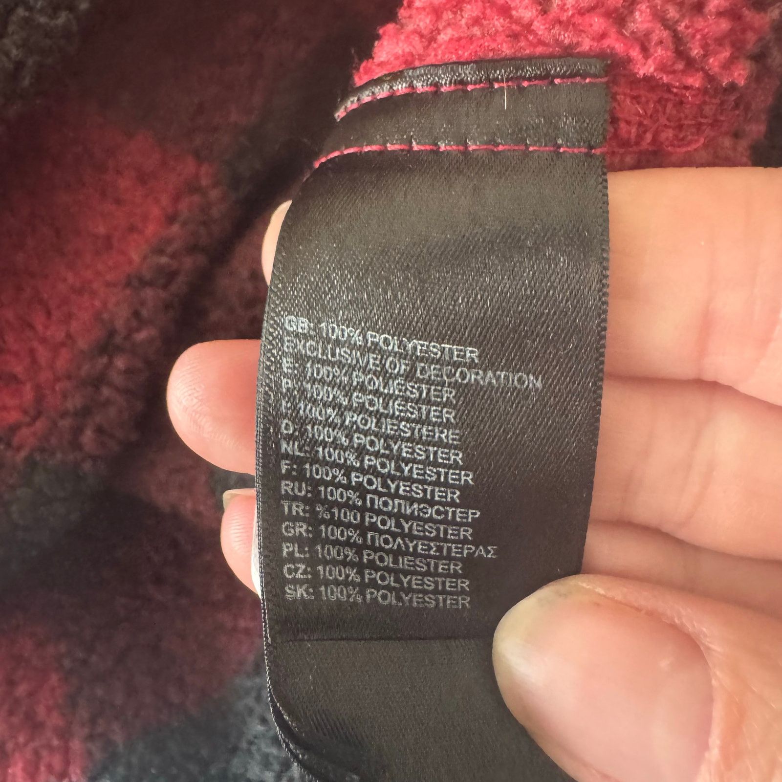 The North Face The North Face Men's Plaid 1/2 Zip Fleece Sweatshirt XL Size US XL / EU 56 / 4 - 6 Thumbnail