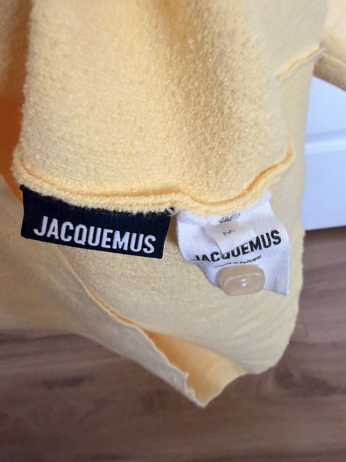 Jacquemus Jacquemus Le Polo Citron Size US M / EU 48-50 / 2 - 9 Thumbnail