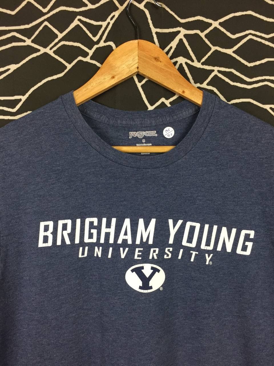 Jansport × Vintage Vtg Jansport Brigham Young University BYU Tee Size US S / EU 44-46 / 1 - 3 Thumbnail