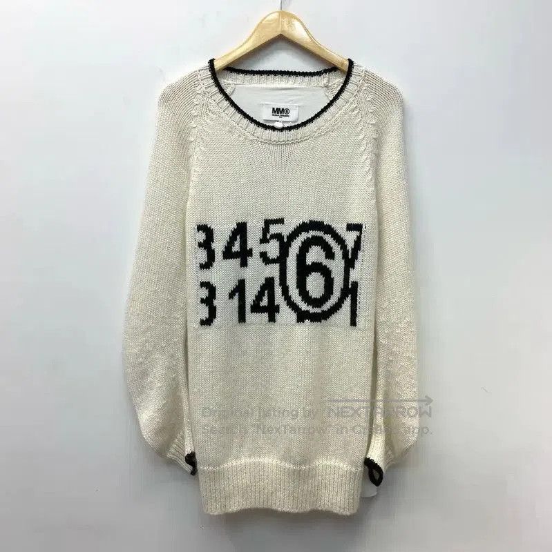 Maison Margiela Maison Margiela White Cotton Sweater . Size S / US 4 / IT 40 - 1 Thumbnail